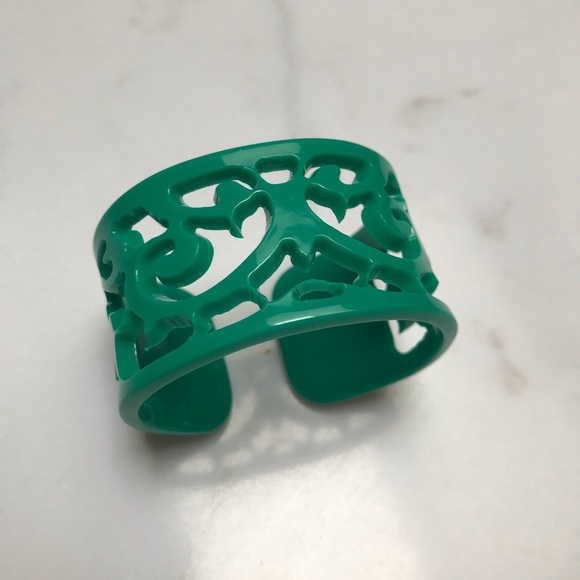 Resin Filagree Cuff Bracelet - Picture 3 of 5